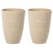 Beliani Conjunto de 2 macetas CAMIA Beliani Conjunto de 2 macetas CAMIA Arena