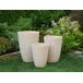 Beliani Conjunto de 2 macetas CAMIA Beliani Conjunto de 2 macetas CAMIA Arena