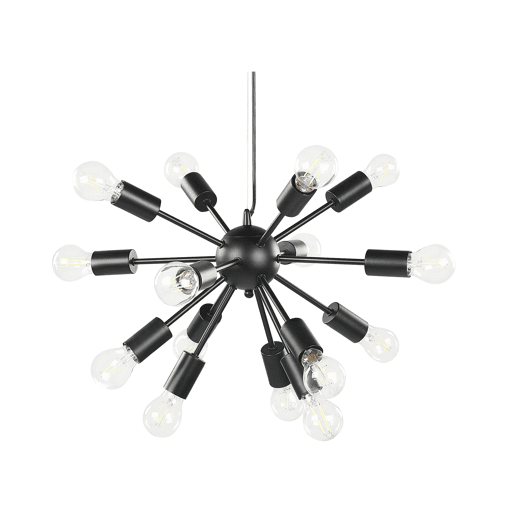 Candeeiro suspenso BALAGAS Metal Preto