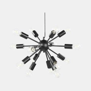 Candeeiro suspenso BALAGAS Metal Preto
