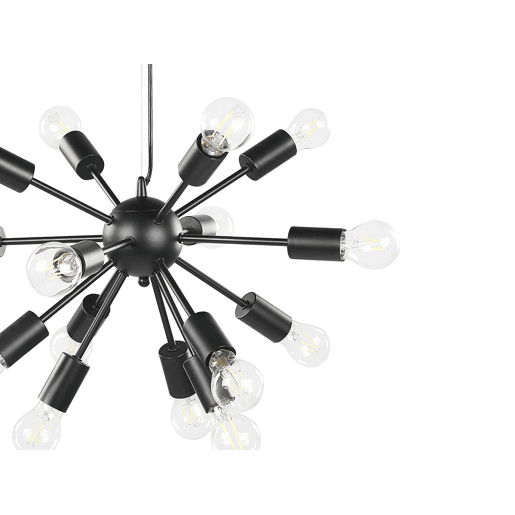 Candeeiro suspenso BALAGAS Metal Preto