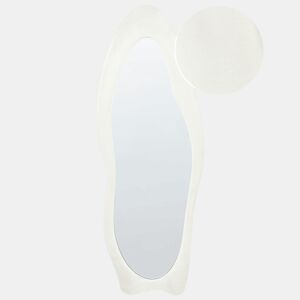 Espelho REIGNY 57 cm 160 cm Veludo Branco
