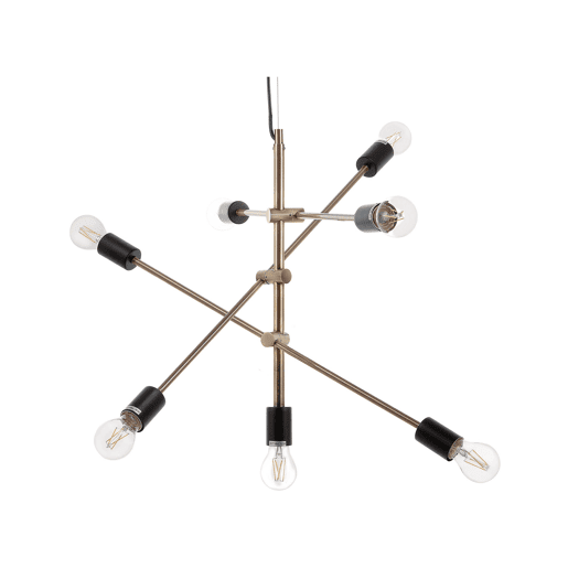 Candeeiro suspenso CREMERA Metal Latão