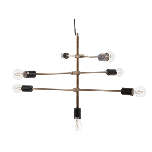 Candeeiro suspenso CREMERA Metal Latão