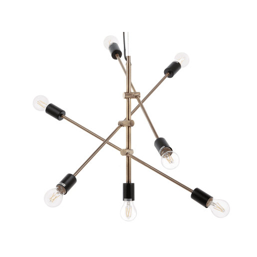Candeeiro suspenso CREMERA Metal Latão