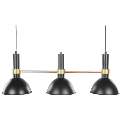 Candeeiro suspenso BELES Metal Preto