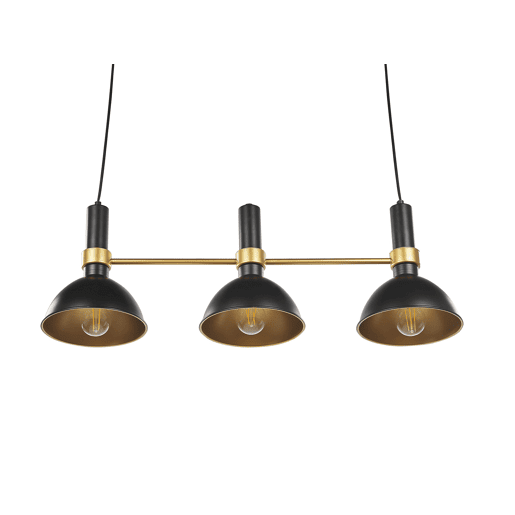 Candeeiro suspenso BELES Metal Preto