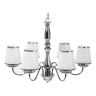 Lustre BRADANO Metal Prateado