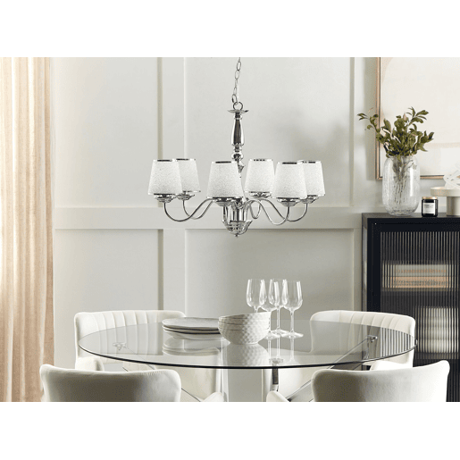 Lustre BRADANO Metal Prateado