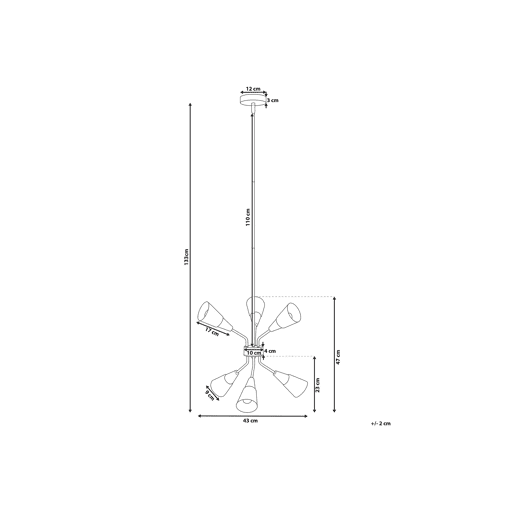 Candeeiro suspenso AROYO Vidro Branco Candeeiro suspenso AROYO Vidro Branco