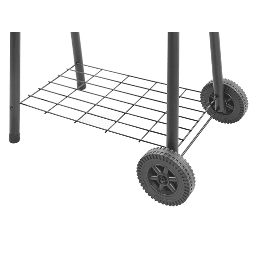 Grelhador a carvão SATAH com defumador Metal Preto