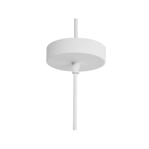 Candeeiro suspenso CETINA Metal Branco
