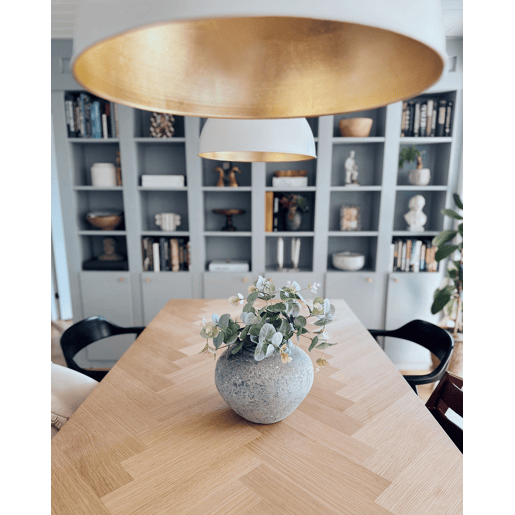 Candeeiro suspenso CETINA Metal Branco
