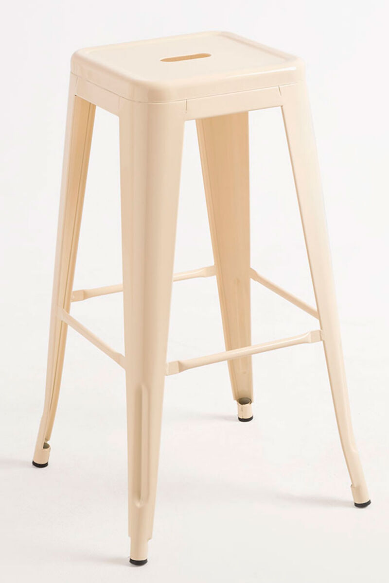 Pack 6 taburetes torix altos - beige