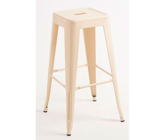 Pack 6 taburetes torix altos - beige