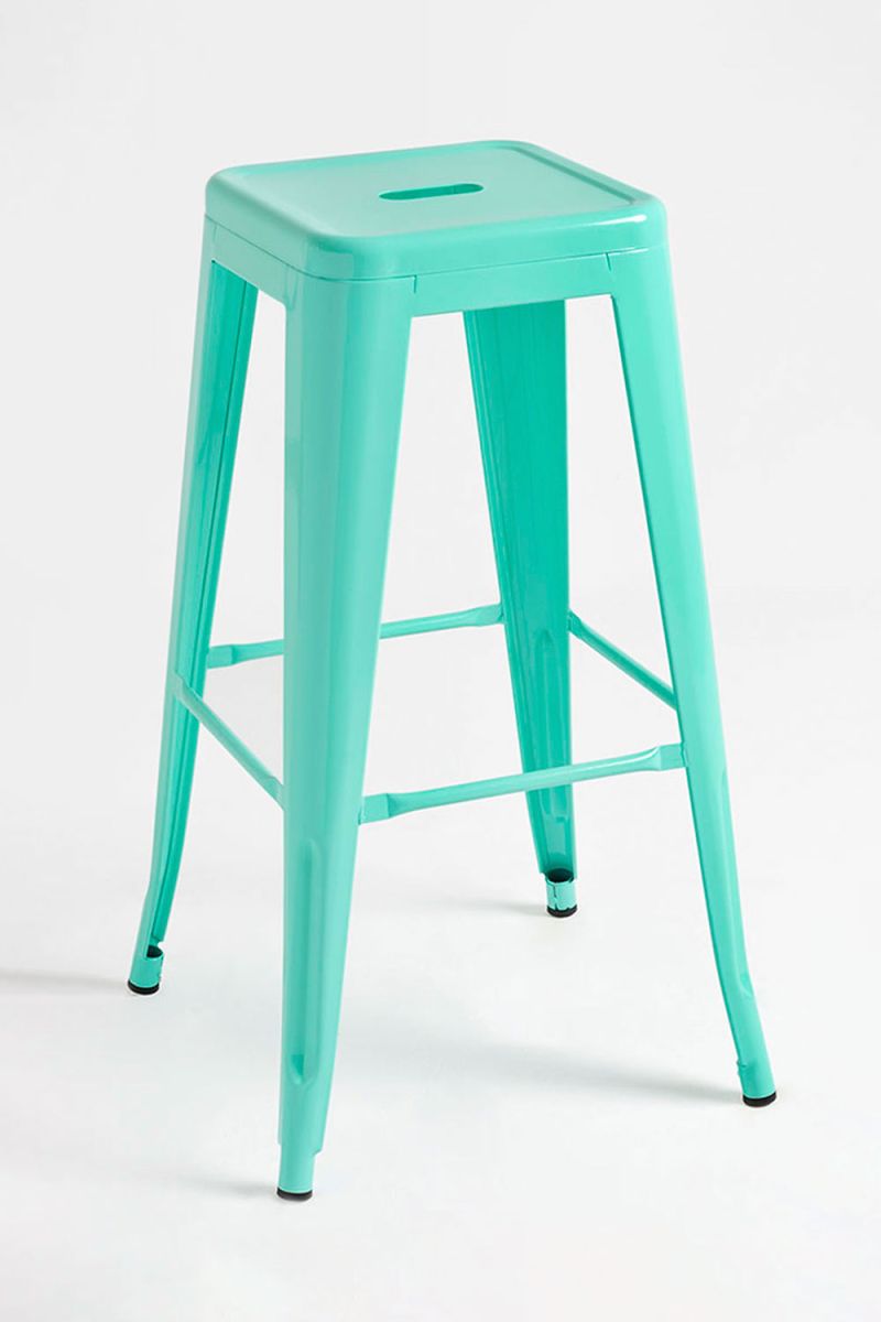 Pack 2 taburetes torix altos - verde menta