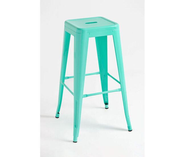 Pack 2 taburetes torix altos - verde menta