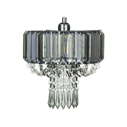 Lustre ADORN Metal Cinzento claro