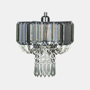 Lustre ADORN Metal Cinzento claro