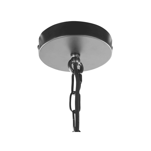 Candeeiro suspenso BASHILO Metal Preto