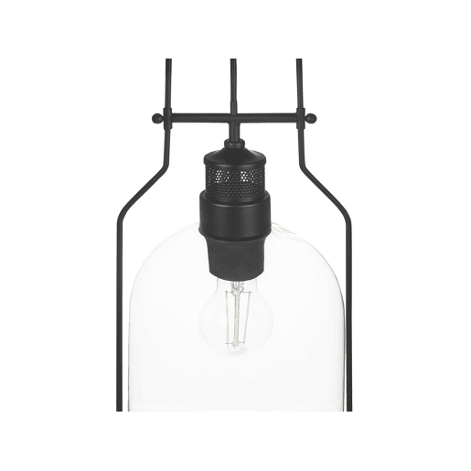 Candeeiro suspenso BASHILO Metal Preto