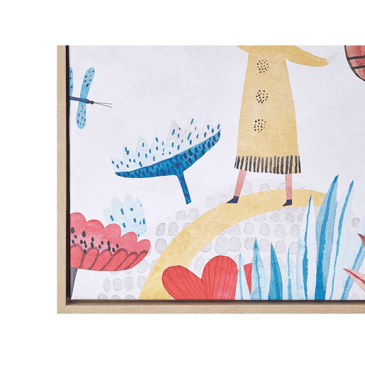 Tela BIBBIENA Motivo infantil 63 x 99 cm Multicolor