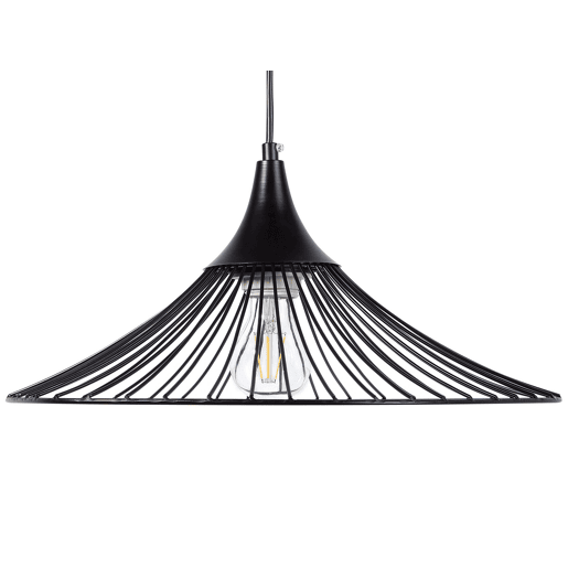 Candeeiro suspenso GIONA Metal Preto