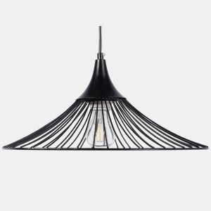 Candeeiro suspenso GIONA Metal Preto