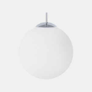 Candeeiro suspenso BARROW L Vidro Branco
