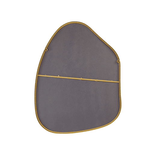 Espelho PUTEAUX 70 cm 92 cm Metal Dourado
