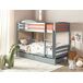 Beliani Conjunto de 2 cajones de cama Madera de pino RUMILLY Beliani Conjunto de 2 cajones de cama Madera de pino RUMILLY Gris