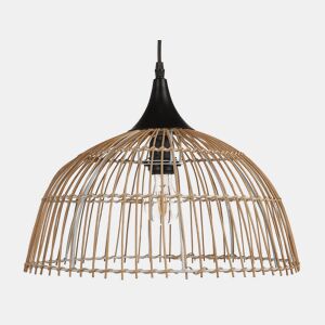 Candeeiro suspenso BARARIS Rattan Natural