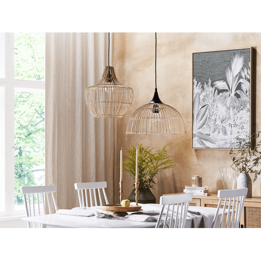 Candeeiro suspenso BARARIS Rattan Natural