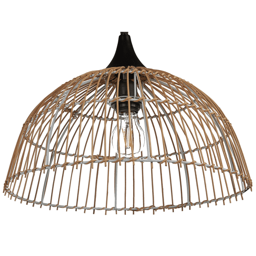 Candeeiro suspenso BARARIS Rattan Natural