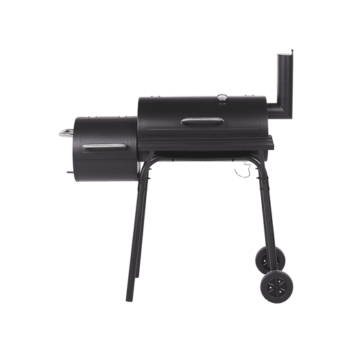 Grelhador a carvão KATLA com defumador Metal Preto