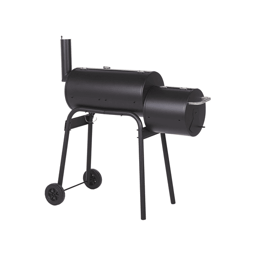 Grelhador a carvão KATLA com defumador Metal Preto