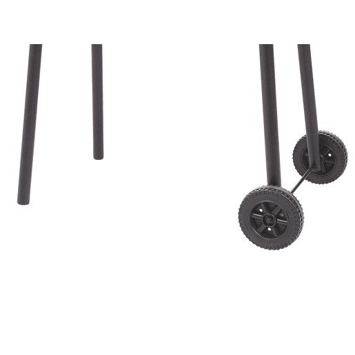 Grelhador a carvão KATLA com defumador Metal Preto