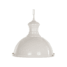 Candeeiro suspenso DIDESSA Metal Branco creme