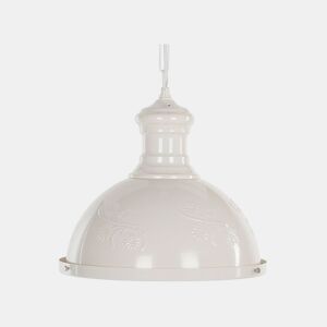 Candeeiro suspenso DIDESSA Metal Branco creme