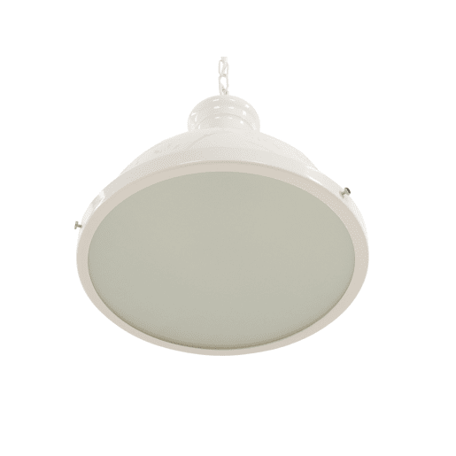 Candeeiro suspenso DIDESSA Metal Branco creme