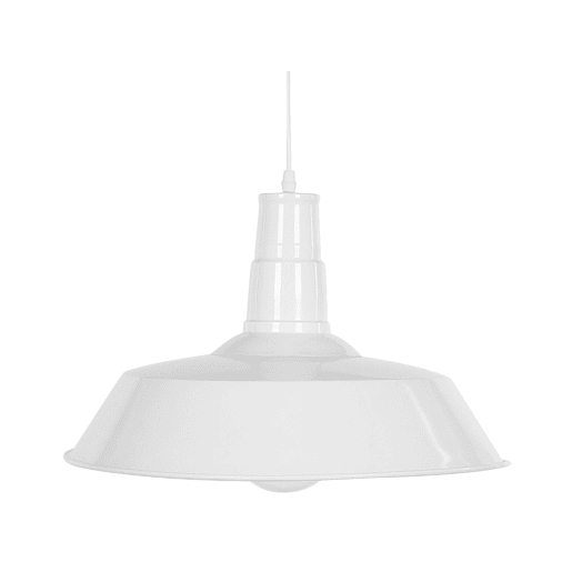 Candeeiro suspenso BAYOU Metal Branco