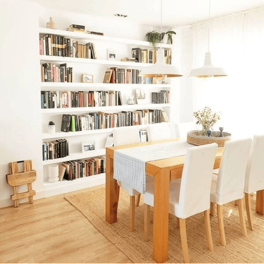 Candeeiro suspenso BAYOU Metal Branco