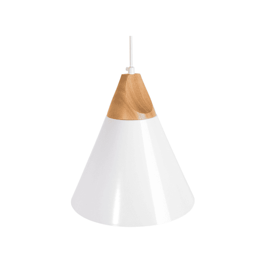 Candeeiro suspenso ALBANO Metal Branco
