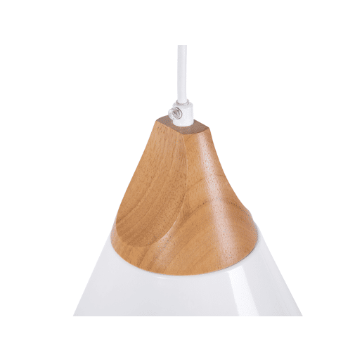 Candeeiro suspenso ALBANO Metal Branco