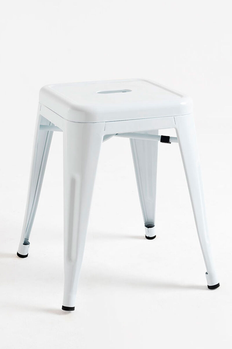 Pack 2 taburetes torix pequeños - blanco