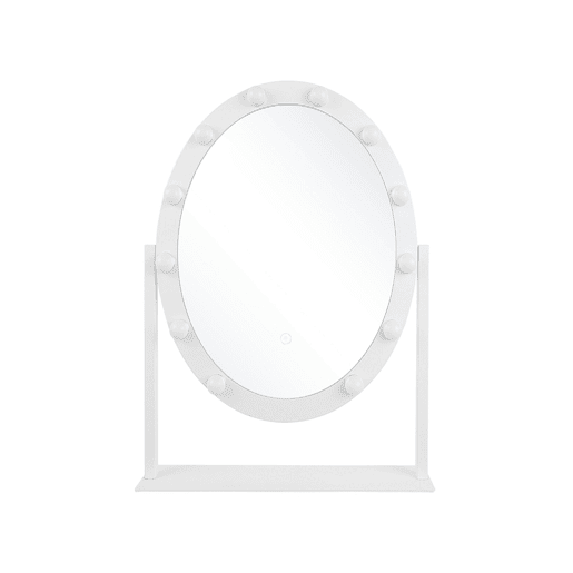 Espelho de toucador LED ROSTRENEN Branco