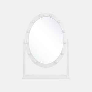 Espelho de toucador LED ROSTRENEN Branco