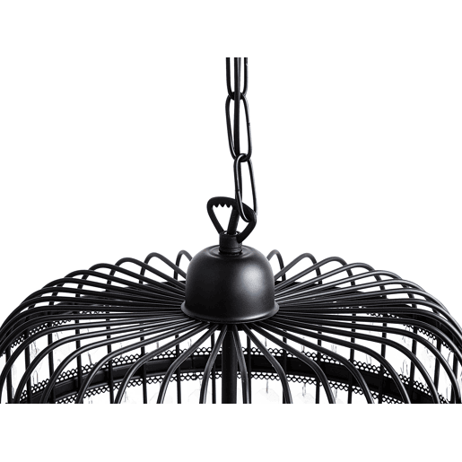 Candeeiro suspenso CELON Metal Preto