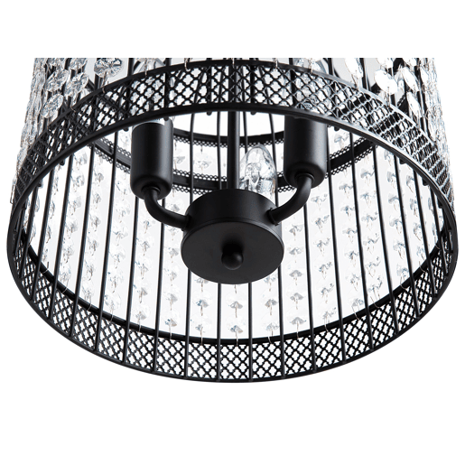 Candeeiro suspenso CELON Metal Preto