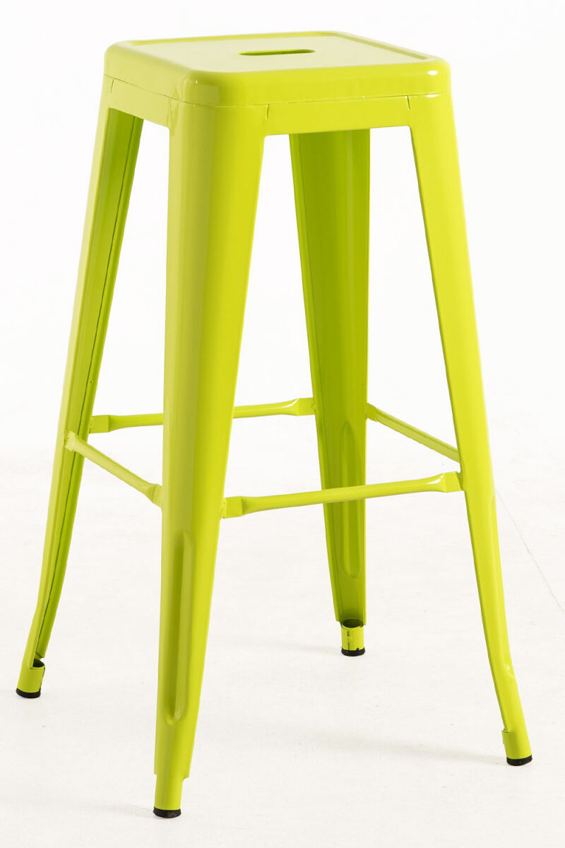 Pack 6 taburetes torix altos - verde flora